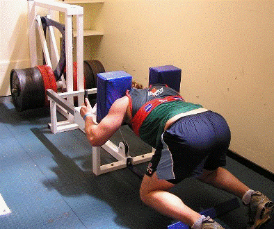 Tom Carter attempting 400kg on the ScrumTruk